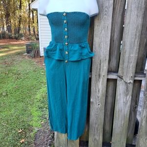 Urban outfitters San Fernando Strapless Smocked